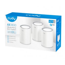 Cudy M1800 - WiFi6 AX1800 Gigabit Dual Band Mesh (3-Pack)